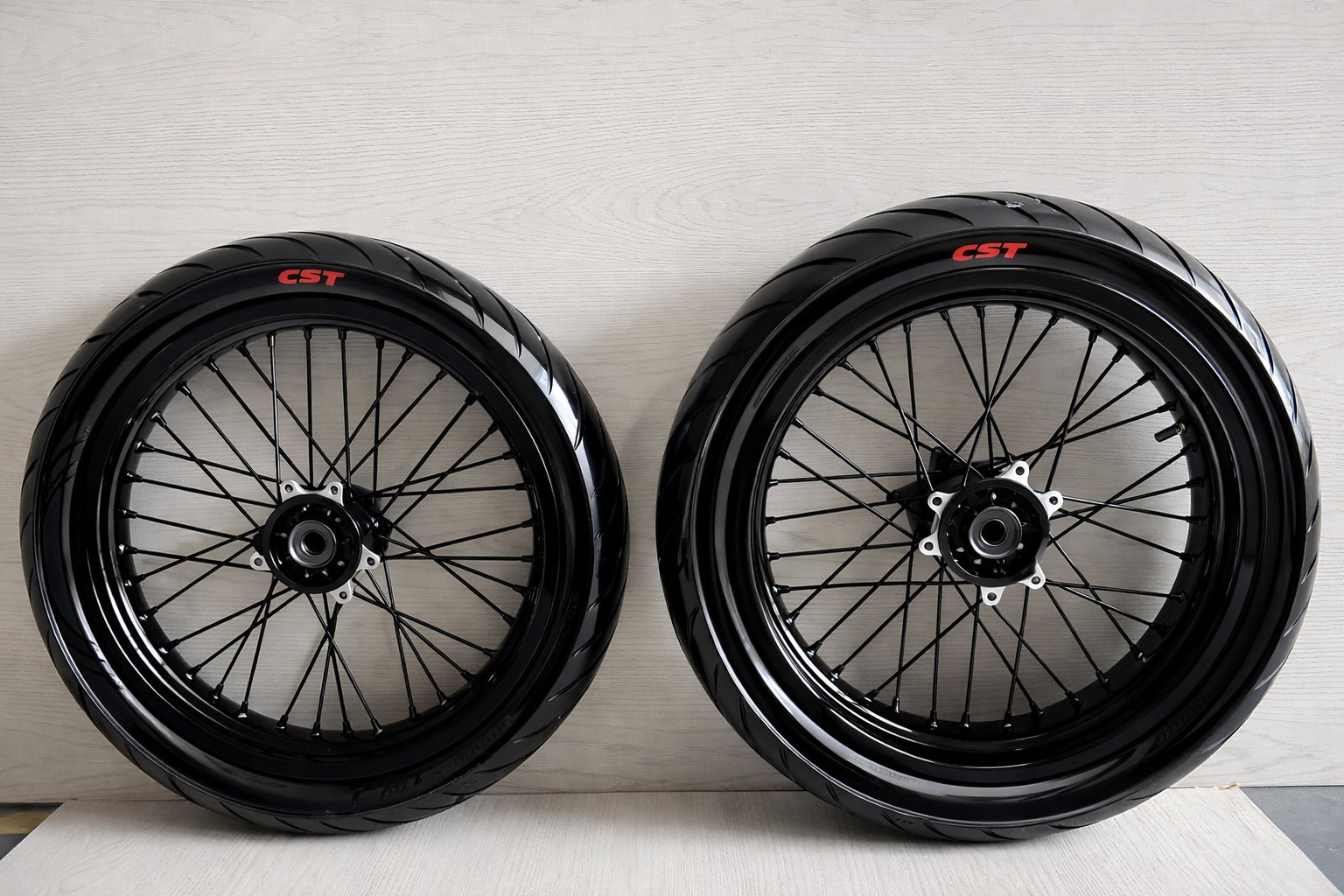 Ultra Bee supermoto wheel set