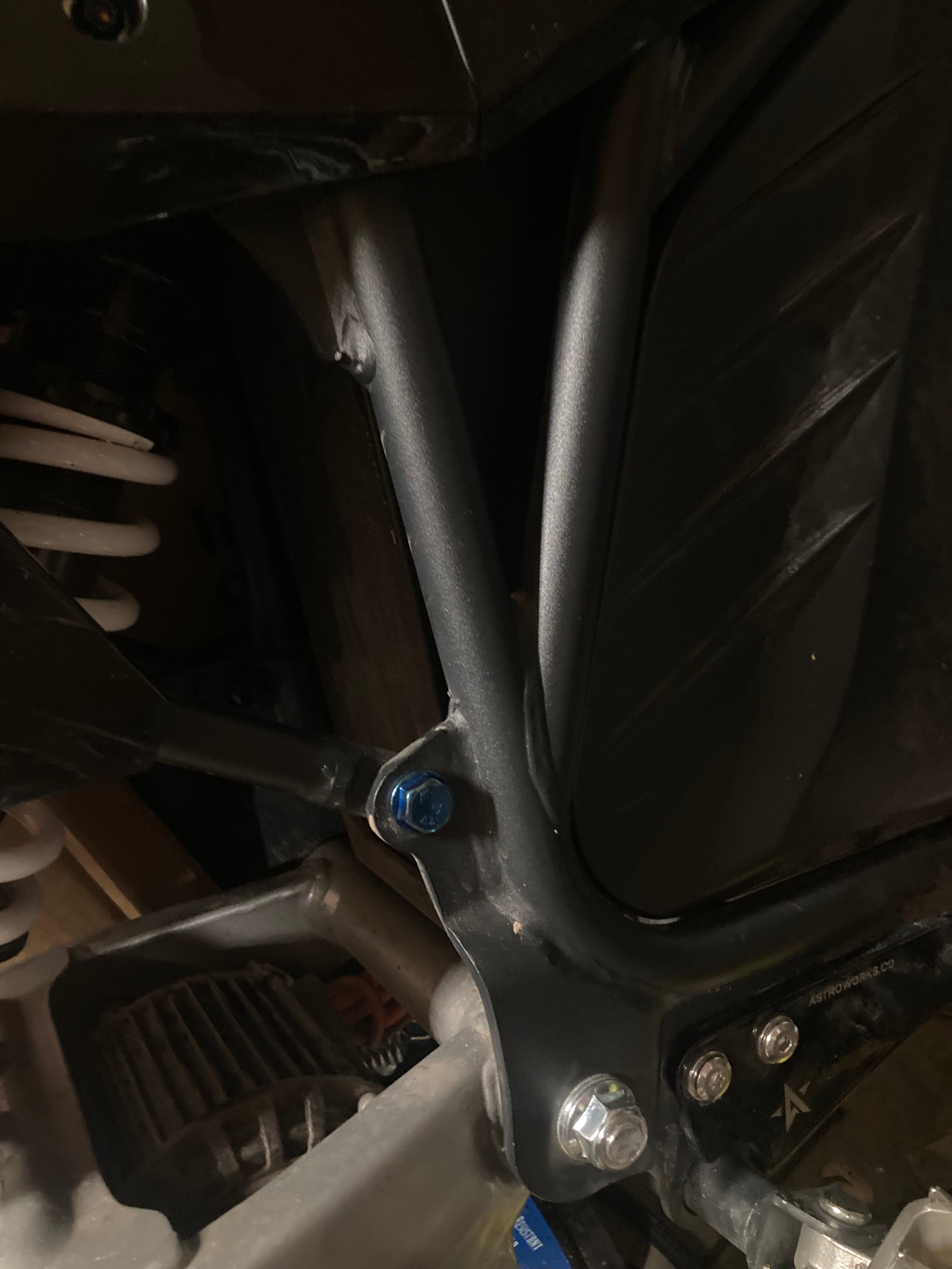 RTR subframe titanium