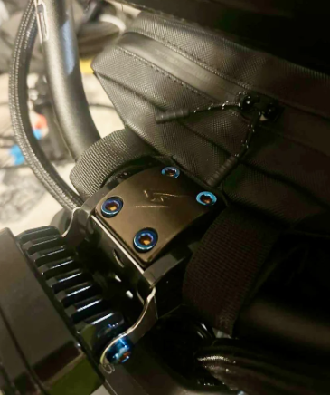 super 73/ macfox/ ridstar bar mount titanium (set of 4)