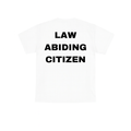"LAW ABIDING CITIZEN" SHIRT - WHITE